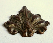 UpperDutch:Hooks and Hardware,1 Authentic Stamped Copper Art Nouveau Ornament / Decoration Stamping