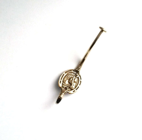 UpperDutch:Hooks and Hardware,1 Solid Brass Horse Head Wall hook / Coat hooks / Hanger