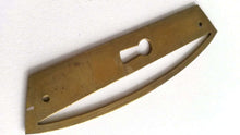 UpperDutch:Hooks and Hardware,Keyhole cover, Brass keyhole frame, plate, escutcheon.