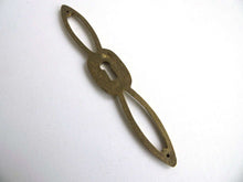 UpperDutch:Hooks and Hardware,Keyhole cover, Brass keyhole frame, plate, escutcheon