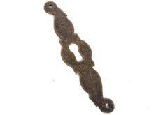UpperDutch:Hooks and Hardware,Keyhole cover, shabby, key hole frame, Vintage brass Escutcheon.