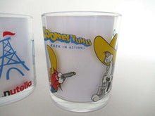 UpperDutch:,Looney Tunes Ferrero Nutella Drinking Glasses, Tasmanian Devil, Tweety, Daffy Duck, Bugs Bunny, Yosemite Sam, Pepe Le Pew