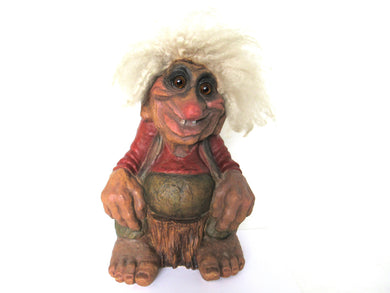 Large Nyform Troll 109 handmade in Norway (Goblin, Gremlin, Hob, Imp, Gnome, Hobgoblin, Elf, Pixy)