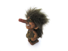 Small Nyform Troll nr 15 handmade in Norway (Goblin, Gremlin, Hob, Imp, Gnome, Hobgoblin, Elf, Pixy).