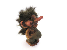 Small Nyform Troll number 18, Troll handmade in Norway (Goblin, Gremlin, Hob, Imp, Gnome, Hobgoblin, Elf, Pixy).