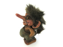 Small Nyform Troll number 18, Troll handmade in Norway (Goblin, Gremlin, Hob, Imp, Gnome, Hobgoblin, Elf, Pixy).