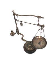 Antique brass Chapman balance scale - Antique kitchen decor.