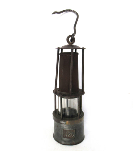 Mining lamp - miners safety lamp - Friemann & Wolf - Germany, late 1930s - Antique Decor.