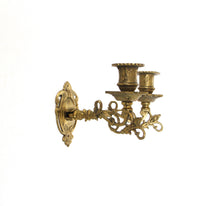 Antique Piano wall sconce - victorian style wall sconce - piano candle holder.