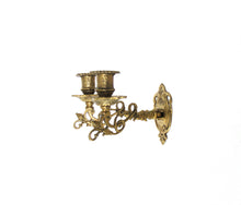 Antique Piano wall sconce - victorian style wall sconce - piano candle holder.