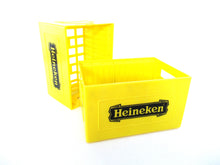 Vintage Heineken CD rack - Heineken beer crate - pair of two CD holders.