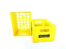 Vintage Heineken CD rack - Heineken beer crate - pair of two CD holders.