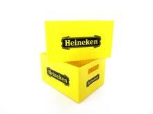 Vintage Heineken CD rack - Heineken beer crate - pair of two CD holders.