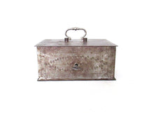 Vintage Beaumont Money Box with key, Safe, Saving bank. Document box.