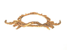 Antique ornate victorian brass pulls - drawer pulls - furniture hardware, embellishment.