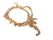 Antique ornate victorian brass pulls - drawer pulls - furniture hardware, embellishment.