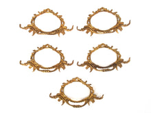 Antique ornate victorian brass pulls - drawer pulls - furniture hardware, embellishment.