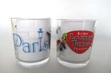 Looney Tunes Ferrero Nutella Drinking Glasses, Tweety, Daffy Duck, Bugs Bunny.
