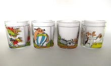 Asterix and Oberlix Collectible Nutella Glasses.