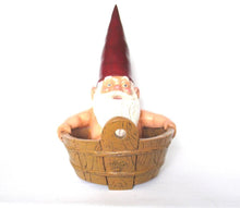 Garden Gnome in Bath 19 Inch, after a design by Rien Poortvliet, David the Gnome.