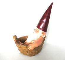 Garden Gnome in Bath 19 Inch, after a design by Rien Poortvliet, David the Gnome.