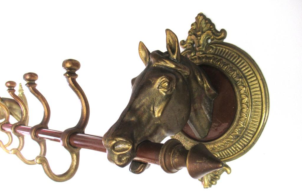 Horse Head Coat Rack Antique Coat Rack Equestrian Coat rack