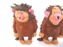 Set of 4 Vintage BRB Trolls, 1980s, David the Gnome, figurine. (Goblin, Gremlin, Hob, Imp, Gnome, Hobgoblin, Elf, Pixy).