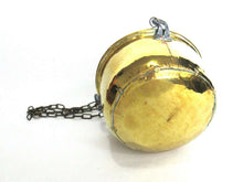 UpperDutch:Planter,Brass hanging planter, Vintage Brass Planter, Copper Planter, hanging flower pot.