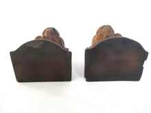 Vintage set of 2 Lion Corbels, furniture, ornament,faux wood, resin.