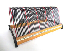 UpperDutch:Record Holder,Vinyl Record rack, Black and Red Singles Holder, stand for 7", 10" and 12" records, Retro decor, Vinyl Rack,Singles Rack.