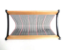 UpperDutch:Record Holder,Vinyl Record rack, Black and Red Singles Holder, stand for 7", 10" and 12" records, Retro decor, Vinyl Rack,Singles Rack.