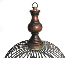 UpperDutch:Birdcage,Antique Brass Birdcage, 24 INCH Solid Brass Birdcage.