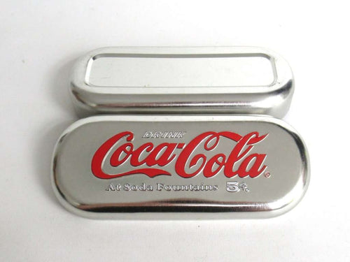 UpperDutch:Tin,Vintage Coca Cola Glasses Case.