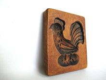 UpperDutch:Cookie Mold,Rooster Springerle, Vintage Wooden cookie mold.