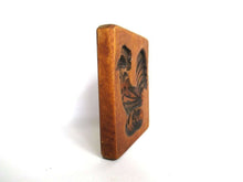 UpperDutch:Cookie Mold,Rooster Springerle, Vintage Wooden cookie mold.