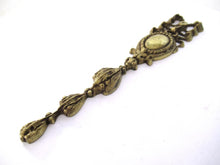 1 (ONE) Antique Ornate Brass Embellishment, Ornament, Bow.