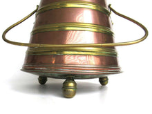 UpperDutch:Home and Decor,Antique Brass Coal Kettle, Fire Extinguisher, fire place decor.
