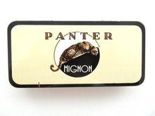 Panter Mignon Collectible advertising tobacco, cigar tin. Tobacciana, storage.