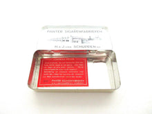Panter Mignon Collectible advertising tobacco, cigar tin. Tobacciana, storage.