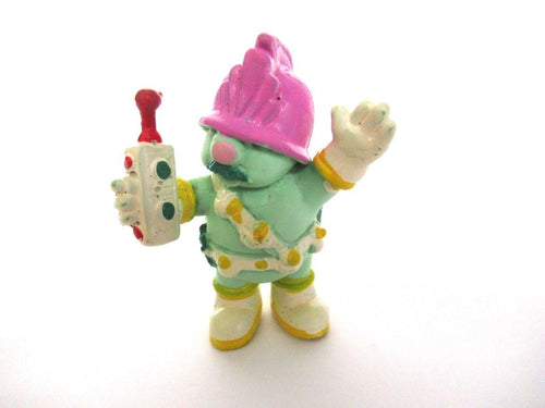 Fraggle Rock Doozer with walkie talkie, Schleich West-Germany, Pvc figurine.