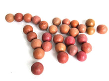 UpperDutch:Marbles,Clay marbles, set of 30 antique clay marbles.