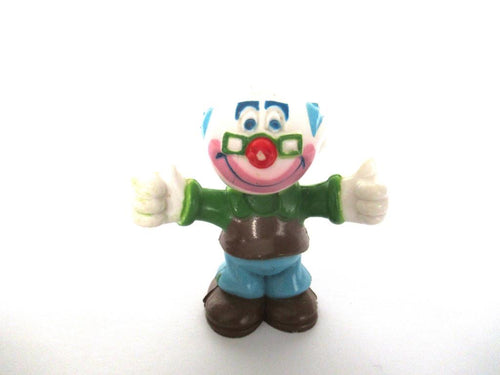Vintage Clown figurine, Mego Corp 1981 made in Hong Kong.