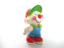 Vintage Clown figurine, Mego Corp 1981 made in Hong Kong.