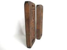 UpperDutch:Cookie Mold,Set of 2 Springerle molds, Vintage Wooden cookie molds.