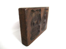 UpperDutch:Cookie Mold,Springerle, Vintage Small Wooden cookie mold.