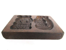 UpperDutch:Cookie Mold,Springerle, Vintage Small Wooden cookie mold.