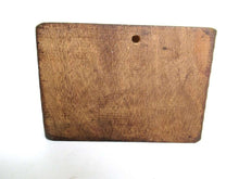 UpperDutch:Cookie Mold,Springerle, Vintage Small Wooden cookie mold.