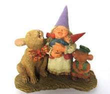 Classic Gnomes 'Living Together' Gnome Figurine after a design by Rien Poortvliet.