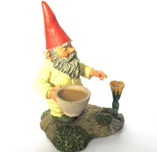 Classic Gnomes 'Michael' Gnome figurine after a design by Rien Poortvliet, Gnome with Flower.