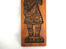 UpperDutch:Cookie Mold,Springerle, Wooden cookie mold. Wooden Folk Art Cookie Mold. speculaas plank.